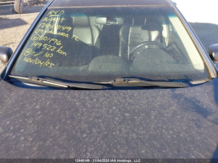 2009 Acura Tl VIN: 19UUA96559A801196 Lot: 12448149