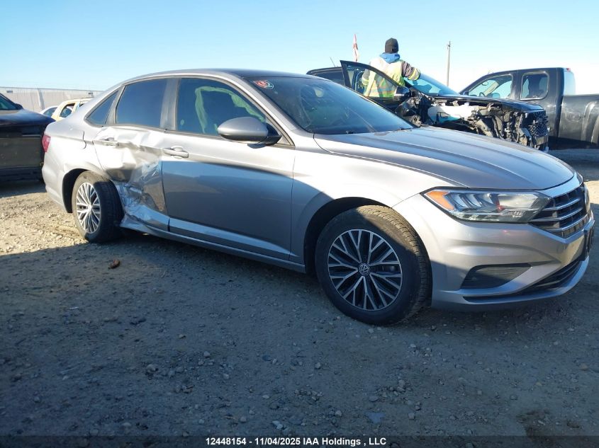 2021 Volkswagen Jetta Sel VIN: 3VWE57BU3MM029704 Lot: 12448154