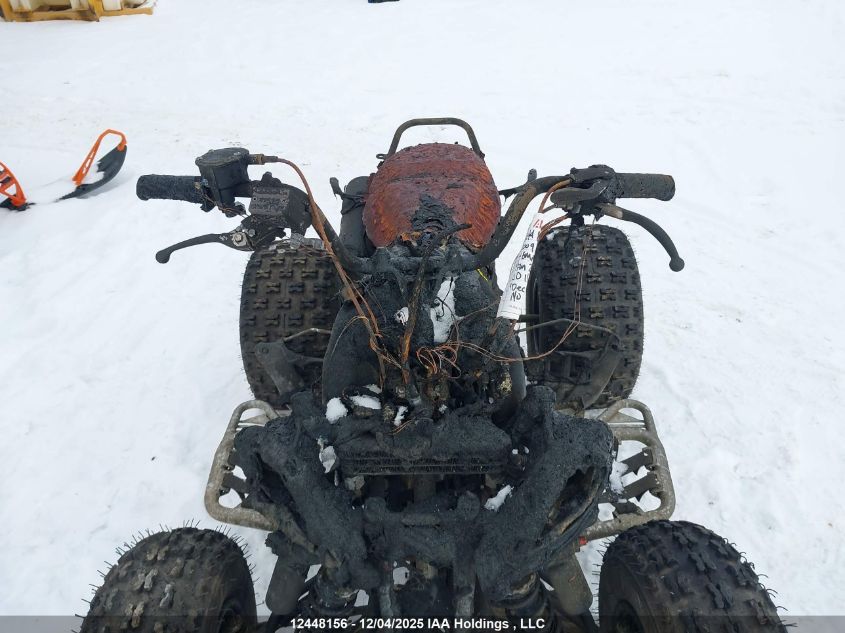 2009 Yamaha Yfm250 R VIN: JY4AG04W29C001112 Lot: 12448156