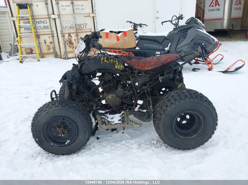 2009 Yamaha Yfm250 R VIN: JY4AG04W29C001112 Lot: 12448156