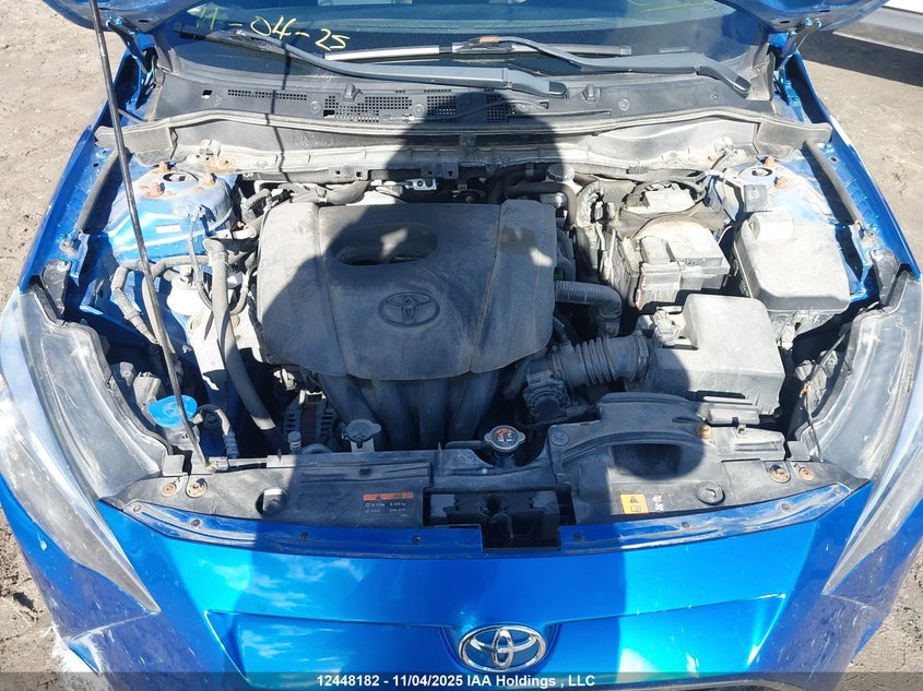 2016 Toyota Yaris VIN: 3MYDLBYV7GY125762 Lot: 12448182