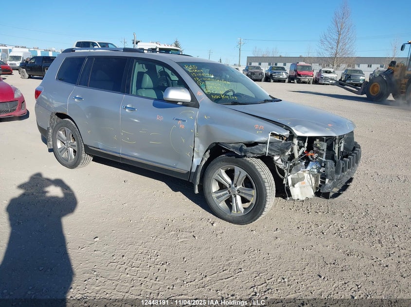 5TDDK3EH6DS194290 2013 Toyota Highlander V6 Limited auction photo 1
