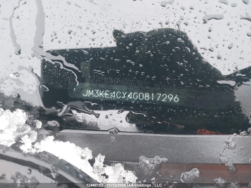 2016 Mazda Cx-5 VIN: JM3KE4CY4G0817296 Lot: 12448192