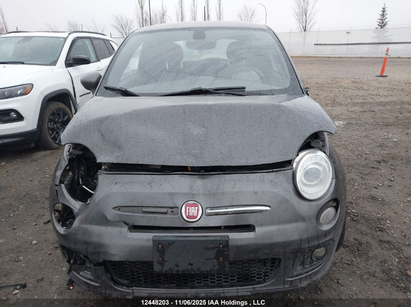 2016 Fiat 500 Sport VIN: 3C3CFFBR5GT120615 Lot: 12448203
