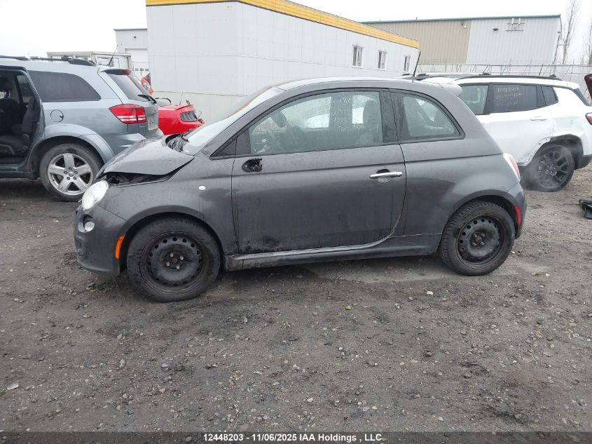 2016 Fiat 500 Sport VIN: 3C3CFFBR5GT120615 Lot: 12448203
