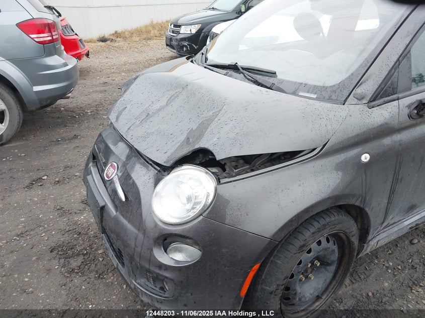 2016 Fiat 500 Sport VIN: 3C3CFFBR5GT120615 Lot: 12448203