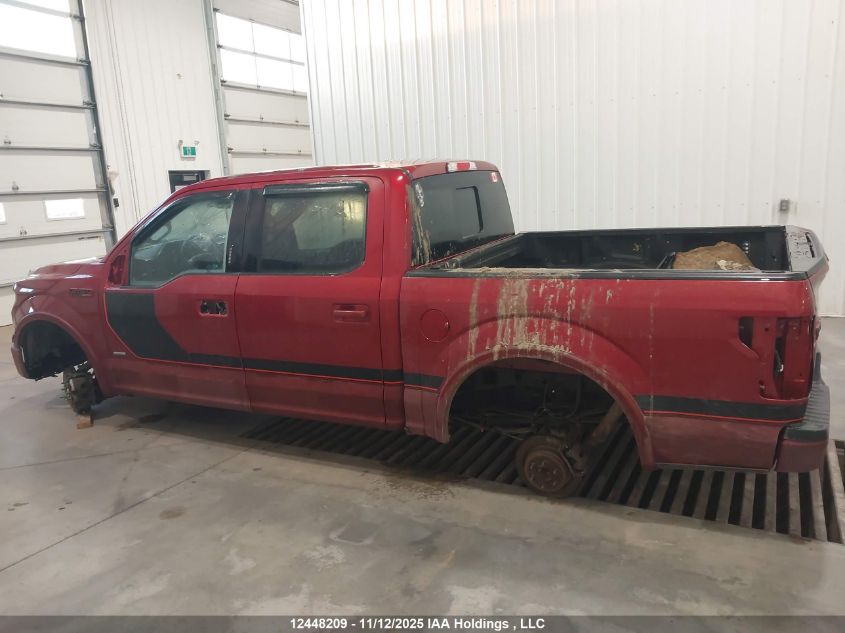 2017 Ford F150 Supercrew VIN: 1FTEW1EG3HFC64645 Lot: 12448209