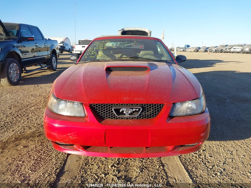 2001 Ford Mustang Gt VIN: 1FAFP45X91F175905 Lot: 12448228