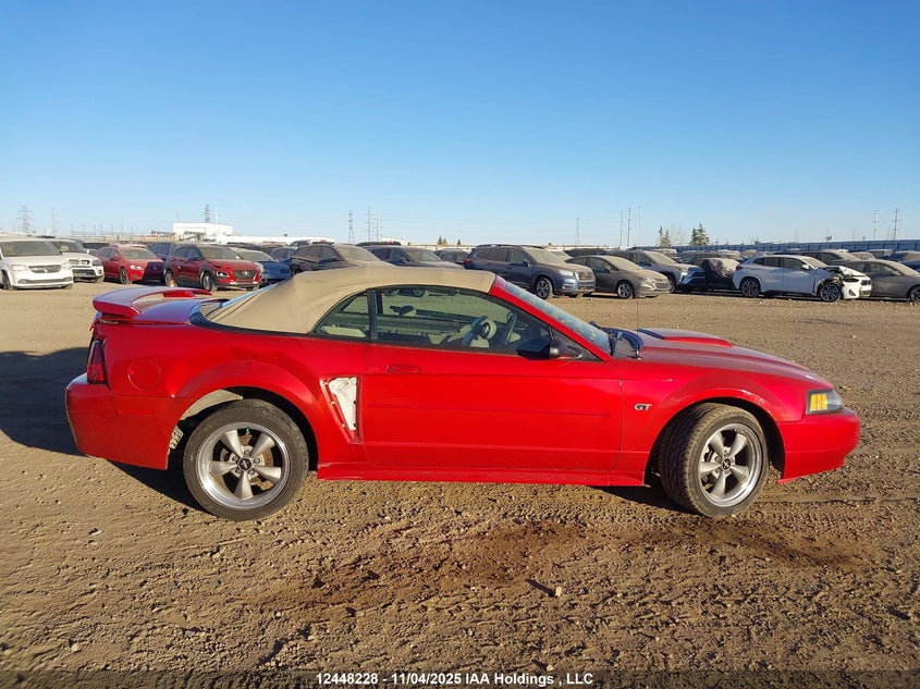 2001 Ford Mustang Gt VIN: 1FAFP45X91F175905 Lot: 12448228