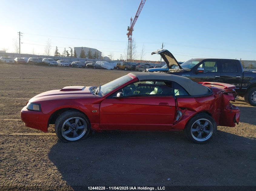 2001 Ford Mustang Gt VIN: 1FAFP45X91F175905 Lot: 12448228