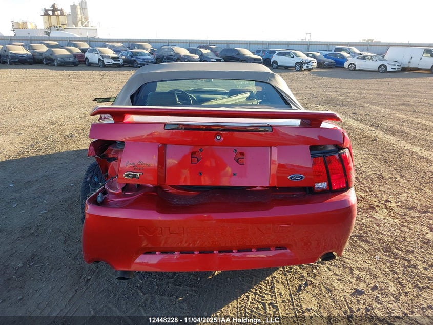 2001 Ford Mustang Gt VIN: 1FAFP45X91F175905 Lot: 12448228