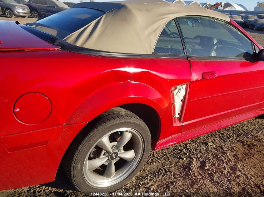 2001 Ford Mustang Gt VIN: 1FAFP45X91F175905 Lot: 12448228