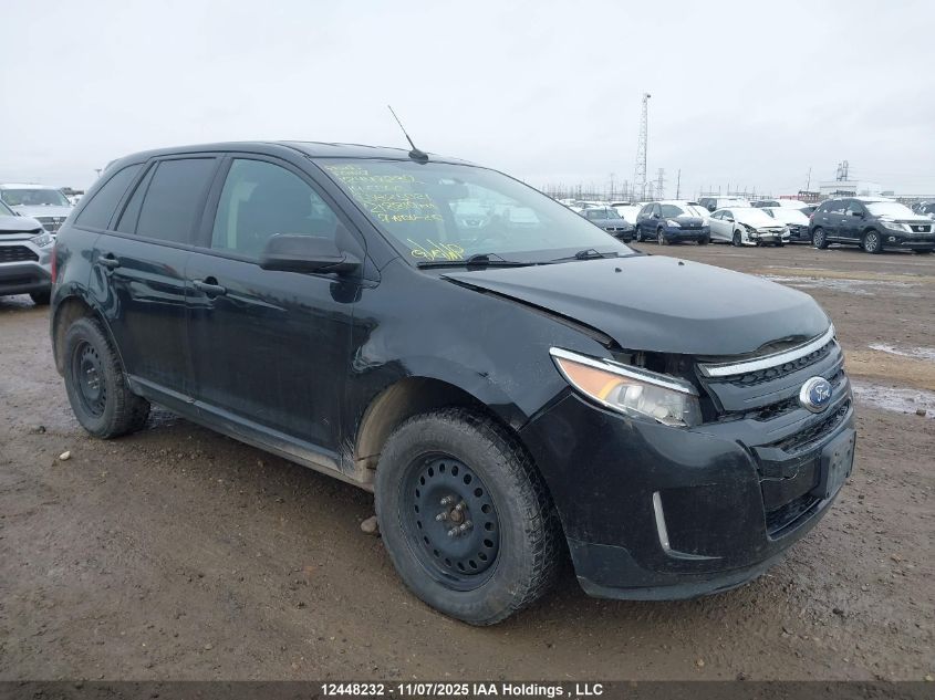2FMDK4JCXEBB25021 2014 Ford Edge Sel auction photo 1