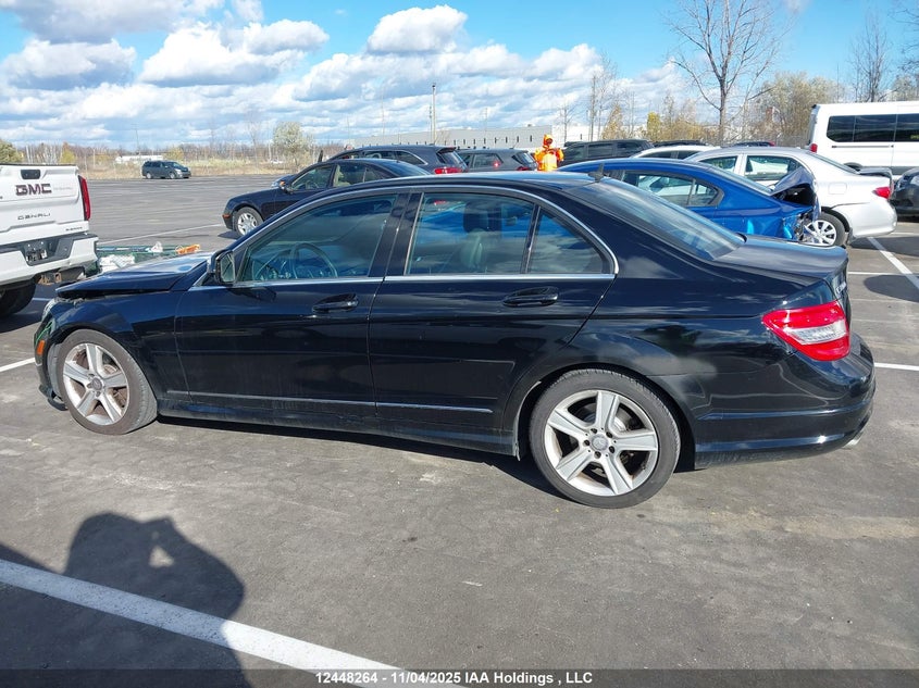 WDDGF81X79F296450 2009 MERCEDES-BENZ C-KLASSE photo no. 14