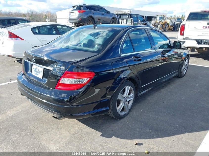 WDDGF81X79F296450 2009 MERCEDES-BENZ C-KLASSE photo no. 4