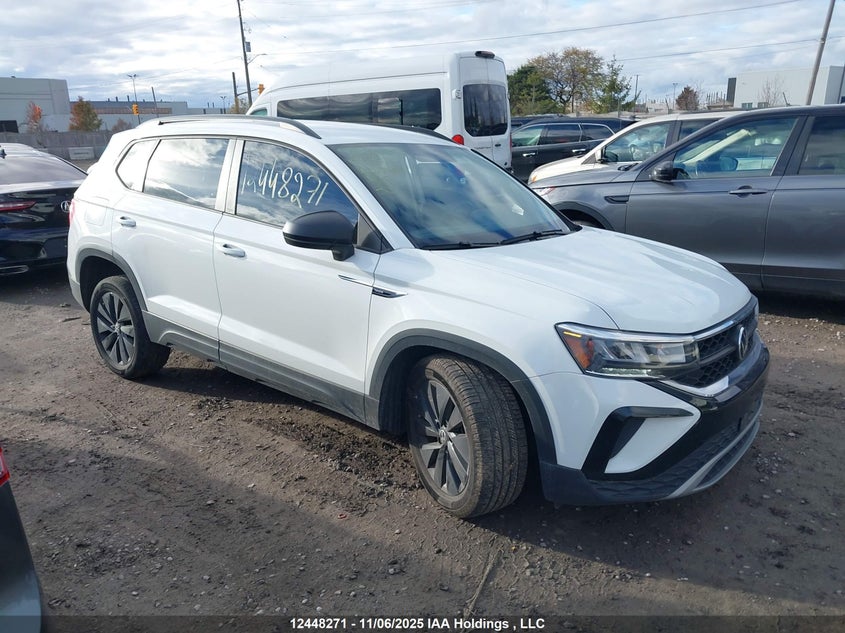 2022 Volkswagen Taos S VIN: 3VVAX7B28NM059018 Lot: 12448271