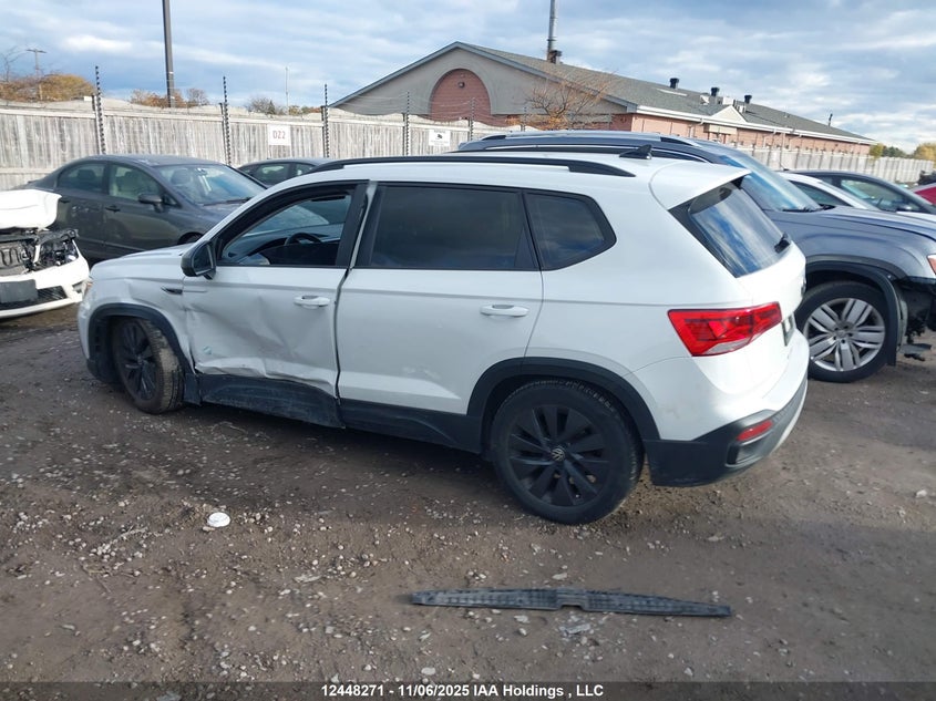 2022 Volkswagen Taos S VIN: 3VVAX7B28NM059018 Lot: 12448271