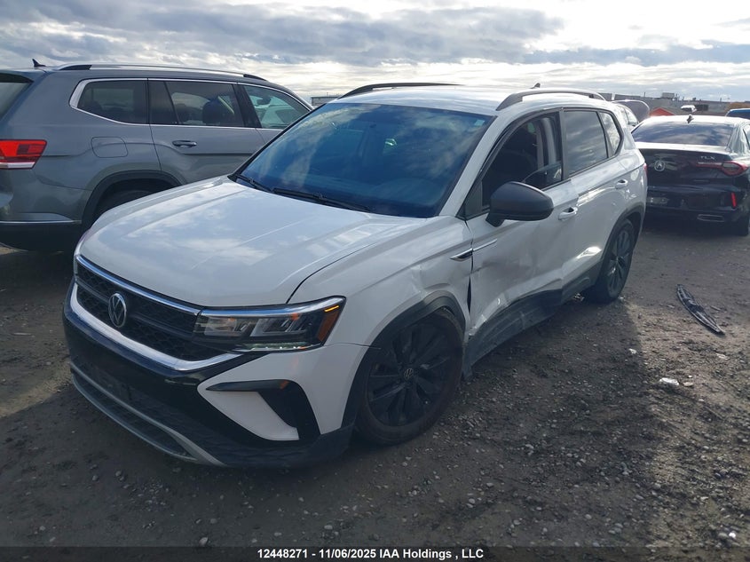 2022 Volkswagen Taos S VIN: 3VVAX7B28NM059018 Lot: 12448271