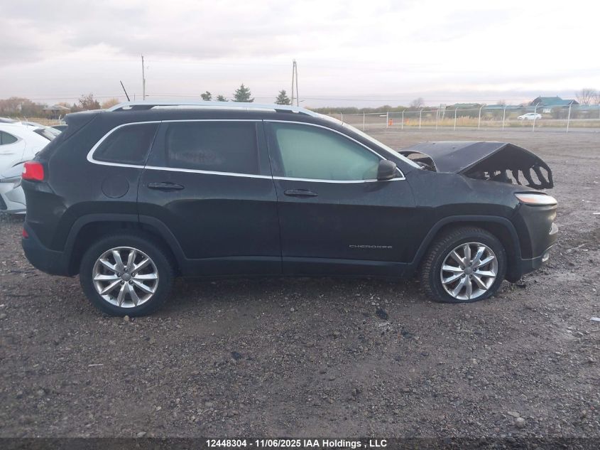 2016 Jeep Cherokee Limited VIN: 1C4PJLDS6GW223028 Lot: 12448304