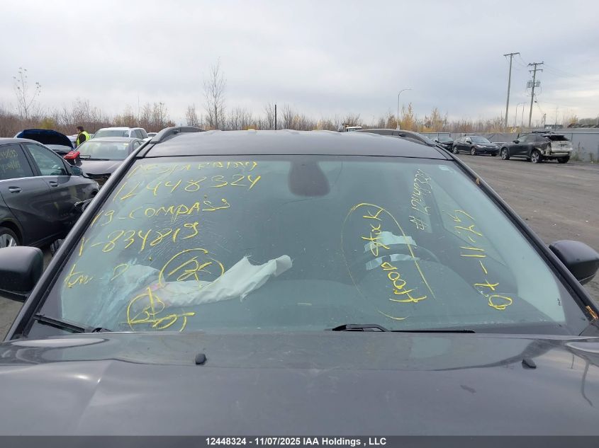 2019 Jeep Compass Sport VIN: 3C4NJDAB2KT834819 Lot: 12448324