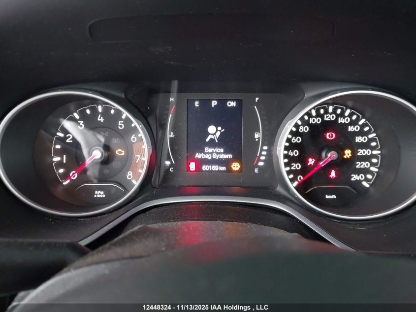 2019 Jeep Compass Sport VIN: 3C4NJDAB2KT834819 Lot: 12448324