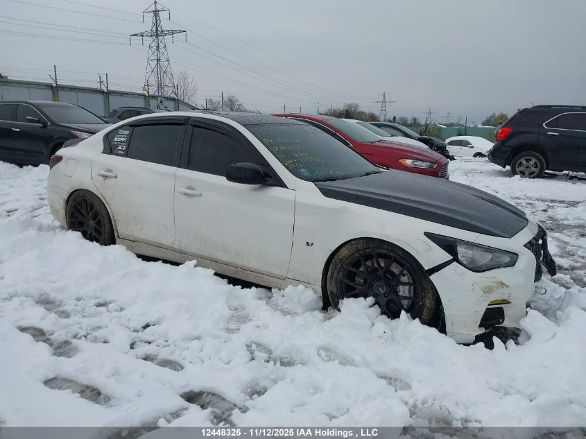 2014 Infiniti Q50 Premium/Sport VIN: JN1BV7AR1EM691980 Lot: 12448325