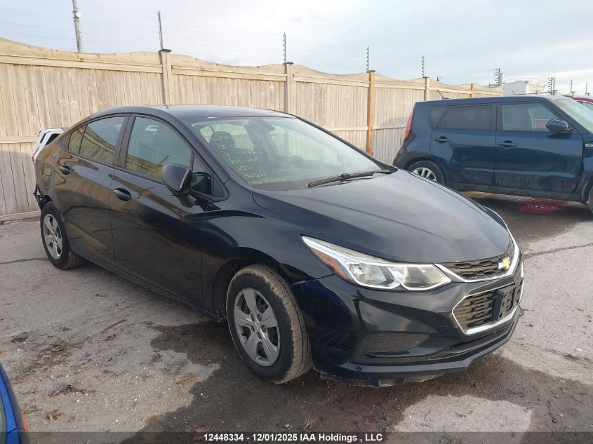 2018 Chevrolet Cruze VIN: 1G1BC5SM1J7114782 Lot: 12448334