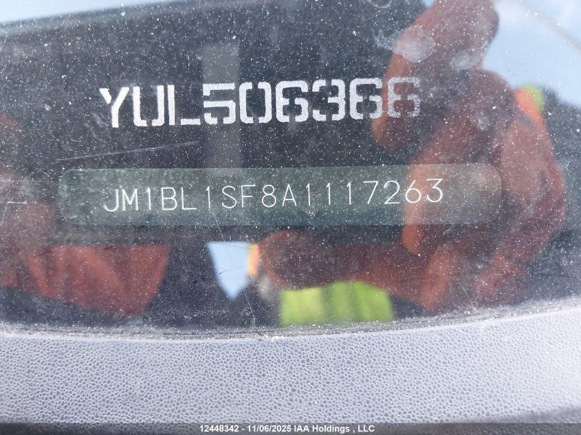 2010 Mazda Mazda3 Gs/Gx VIN: JM1BL1SF8A1117263 Lot: 12448342