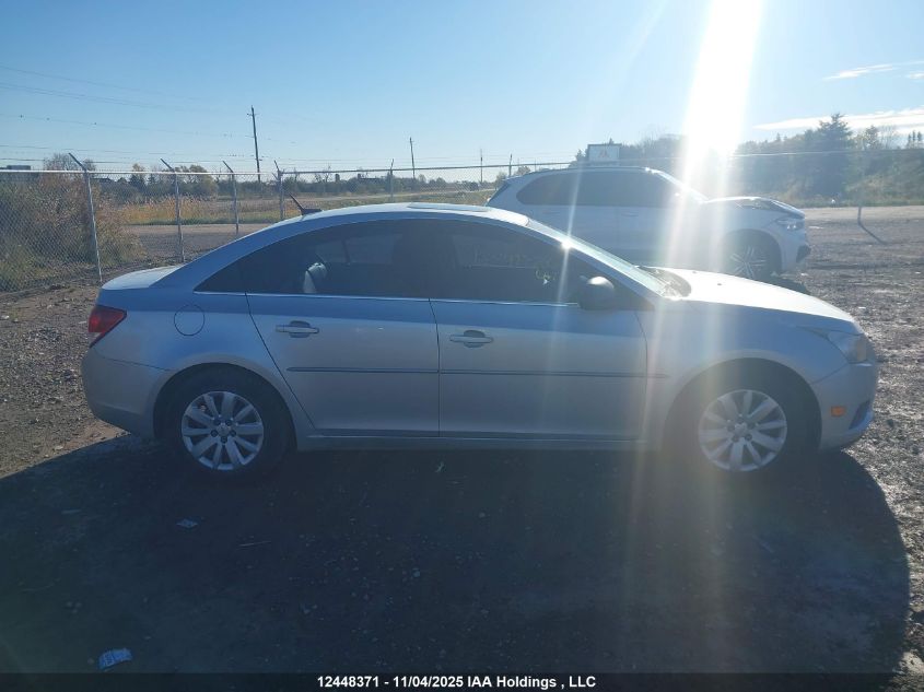 2011 Chevrolet Cruze Ls VIN: 1G1PA5SH3B7162980 Lot: 12448371