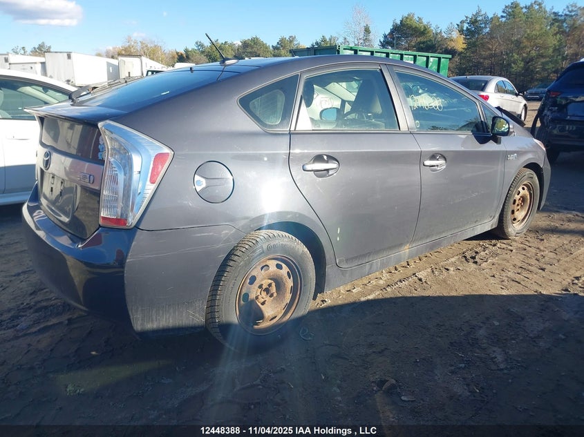JTDKN3DP4D3039441 2013 TOYOTA PRIUS photo no. 4