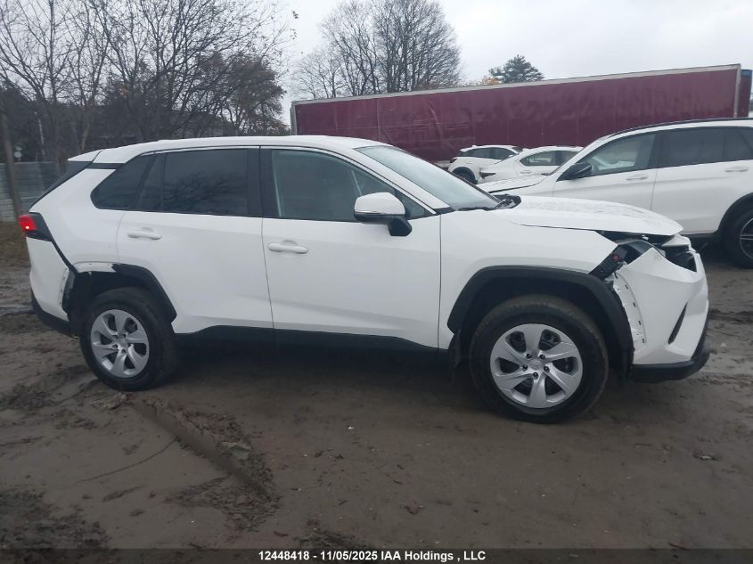 2025 Toyota Rav4 Le VIN: 2T3B1RFV9SC532862 Lot: 12448418