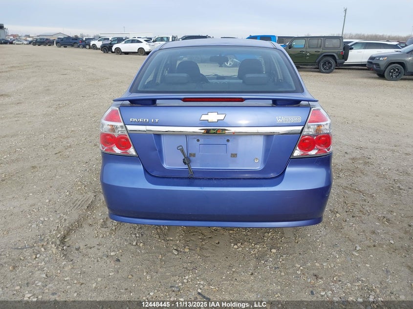 2009 Chevrolet Aveo Lt VIN: KL1TX55E19B396751 Lot: 12448445