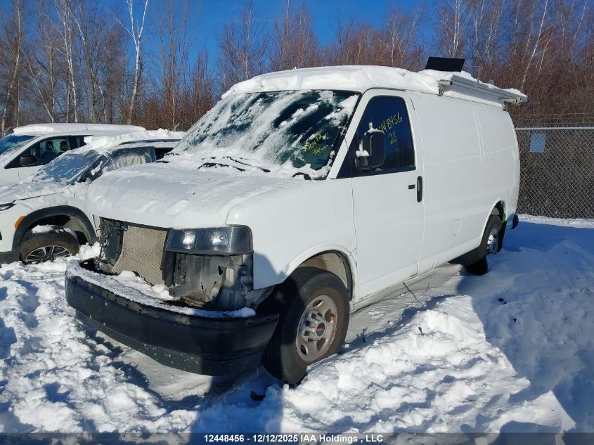 2023 GMC Savana 2500 Work Van VIN: 1GTW7AFP7P1157464 Lot: 12448456