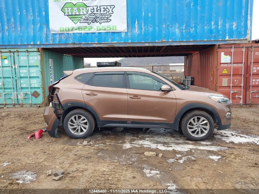 2016 Hyundai Tucson Limited/Sport And Eco/Se VIN: KM8J3CA46GU083107 Lot: 12448480