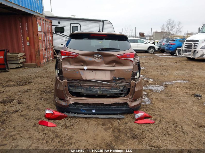 2016 Hyundai Tucson Limited/Sport And Eco/Se VIN: KM8J3CA46GU083107 Lot: 12448480