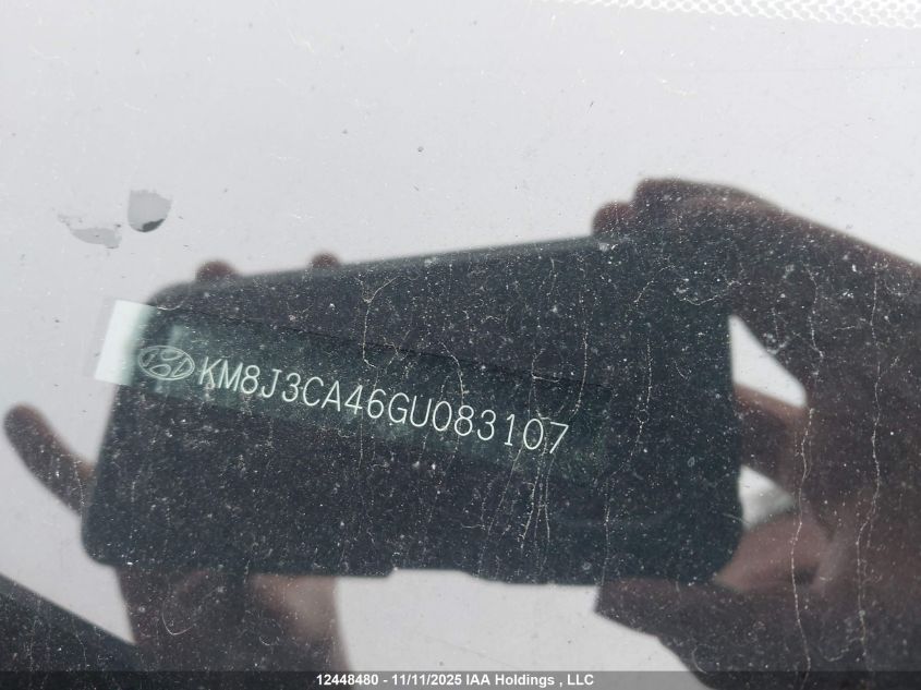 2016 Hyundai Tucson Limited/Sport And Eco/Se VIN: KM8J3CA46GU083107 Lot: 12448480