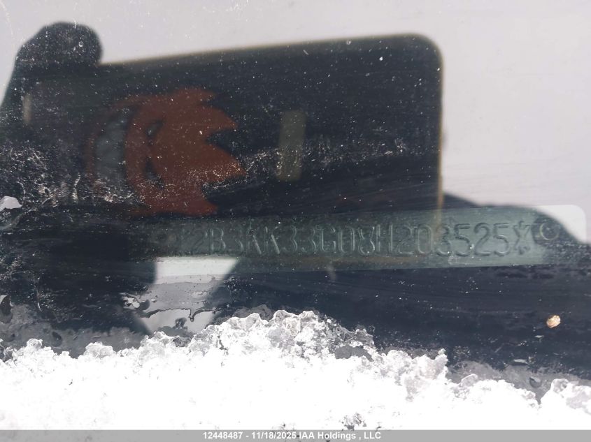 2008 Dodge Charger Sxt VIN: 2B3KK33G08H203525 Lot: 12448487