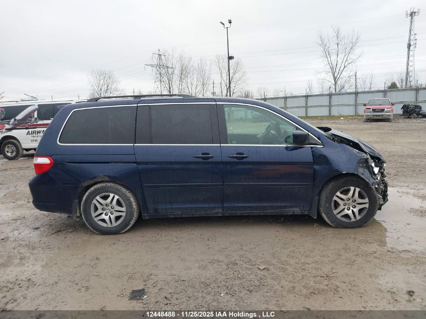 2006 Honda Odyssey Ex-L VIN: 5FNRL38716B508747 Lot: 12448488
