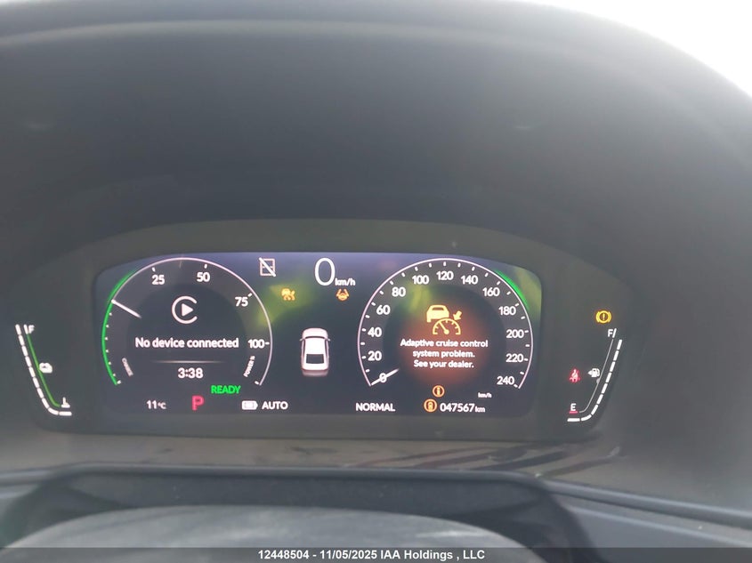 2024 Honda Accord Hybrid Touring VIN: 1HGCY2F87RA801130 Lot: 12448504