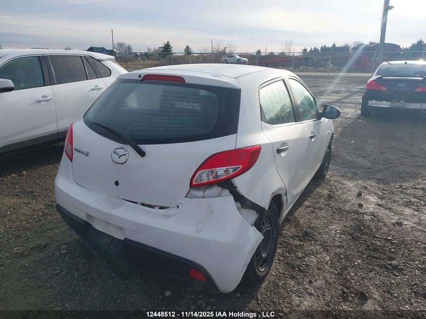 2011 Mazda Mazda2 Gs/Gx VIN: JM1DE1HY7B0126636 Lot: 12448512