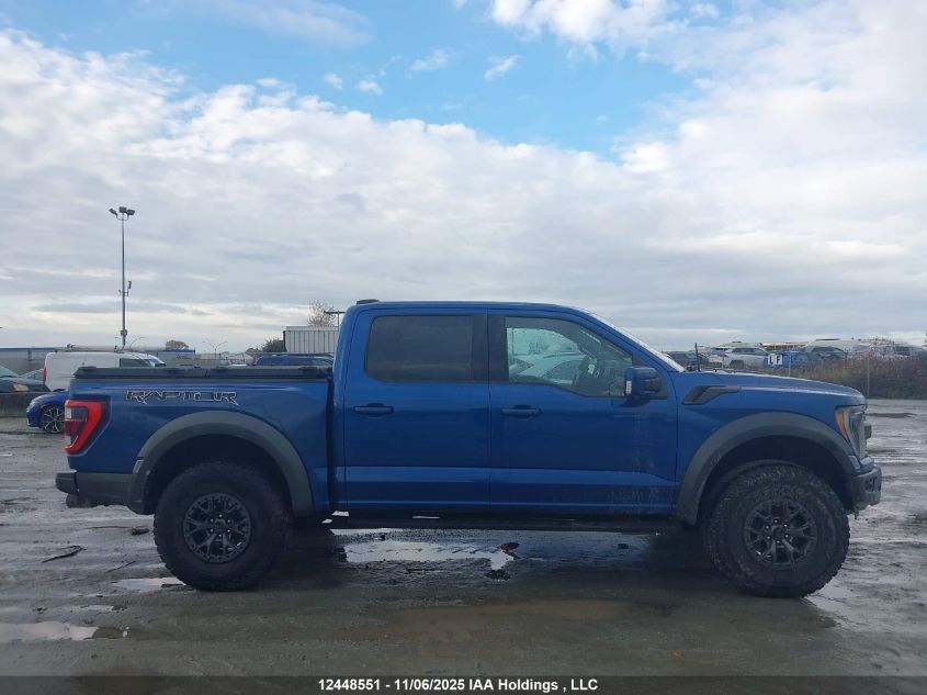 2022 Ford F-150 Raptor VIN: 1FTFW1RG7NFC31058 Lot: 12448551