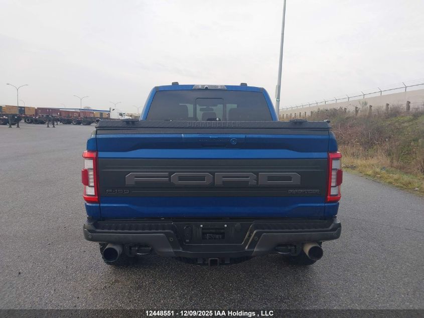 2022 Ford F-150 Raptor VIN: 1FTFW1RG7NFC31058 Lot: 12448551