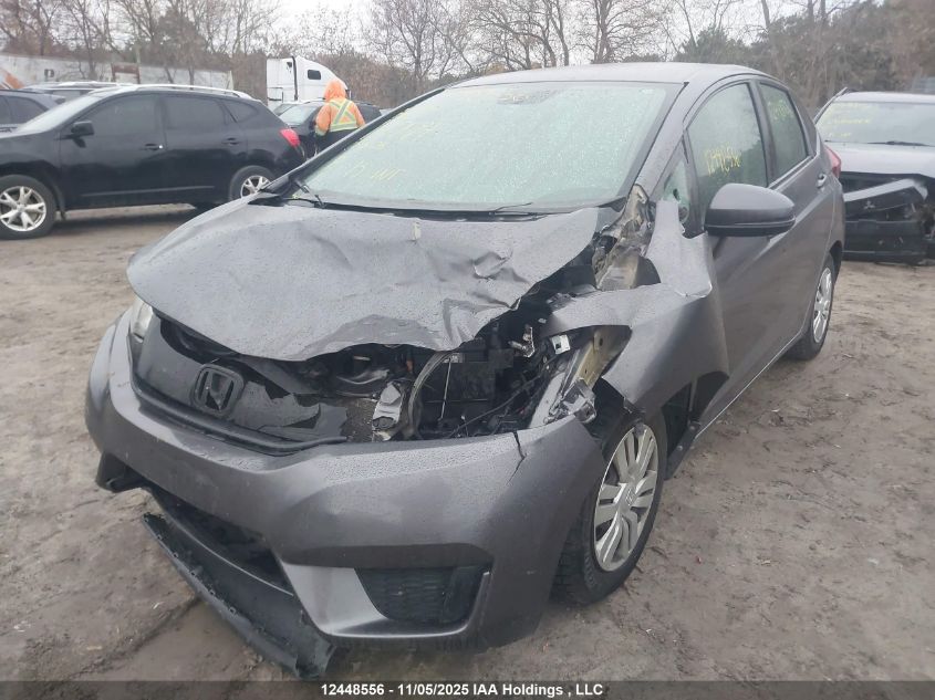 2017 Honda Fit Lx VIN: 3HGGK5H55HM102152 Lot: 12448556