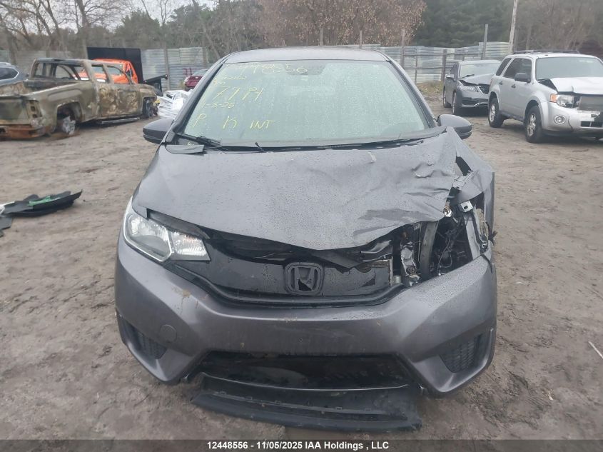 2017 Honda Fit Lx VIN: 3HGGK5H55HM102152 Lot: 12448556