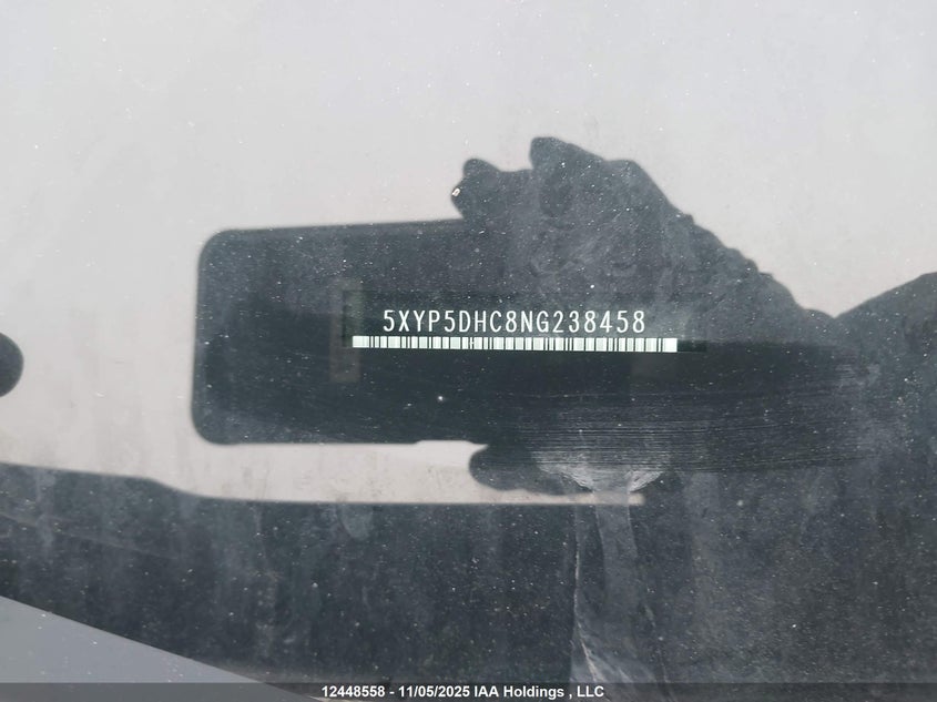 2022 Kia Telluride Sx VIN: 5XYP5DHC8NG238458 Lot: 12448558