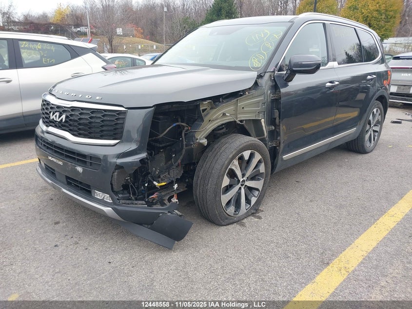 5XYP5DHC8NG238458 2022 KIA TELLURIDE photo no. 2