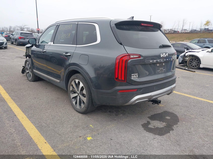 5XYP5DHC8NG238458 2022 KIA TELLURIDE photo no. 3