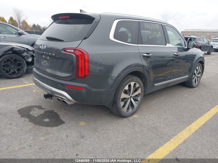 5XYP5DHC8NG238458 2022 KIA TELLURIDE photo no. 4