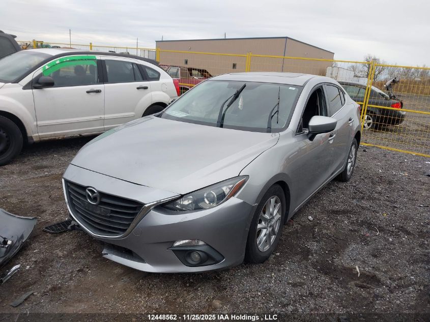 2014 Mazda Mazda3 Gs-Sky VIN: 3MZBM1V73EM102886 Lot: 12448562