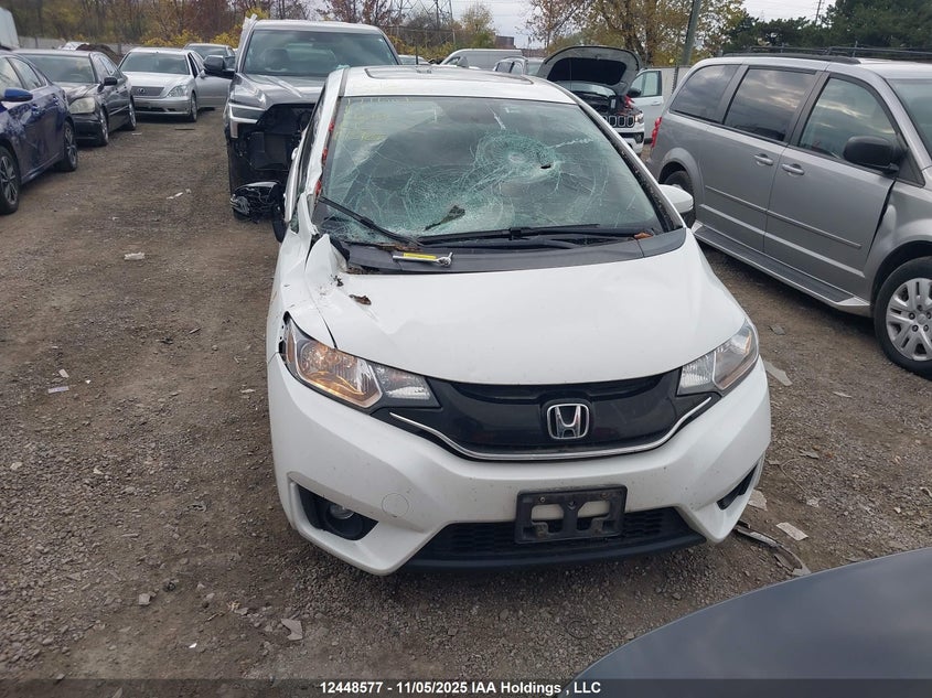 2017 Honda Fit Ex/Exl VIN: 3HGGK5H87HM100381 Lot: 12448577